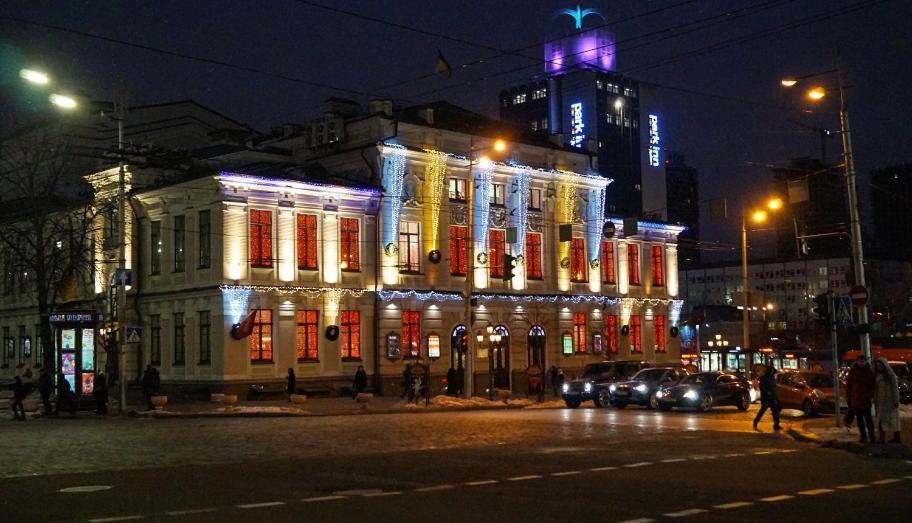 Квартира По Улице Федорова 1 키예프 외부 사진