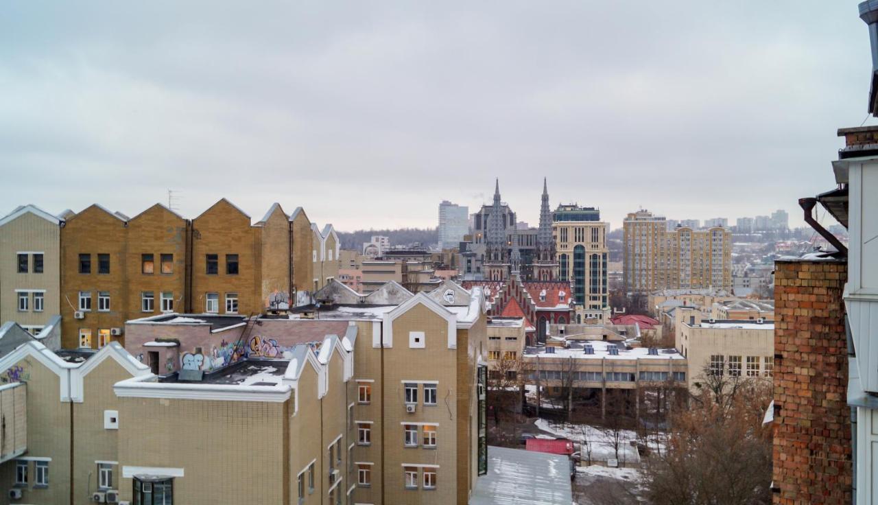 Квартира По Улице Федорова 1 키예프 외부 사진